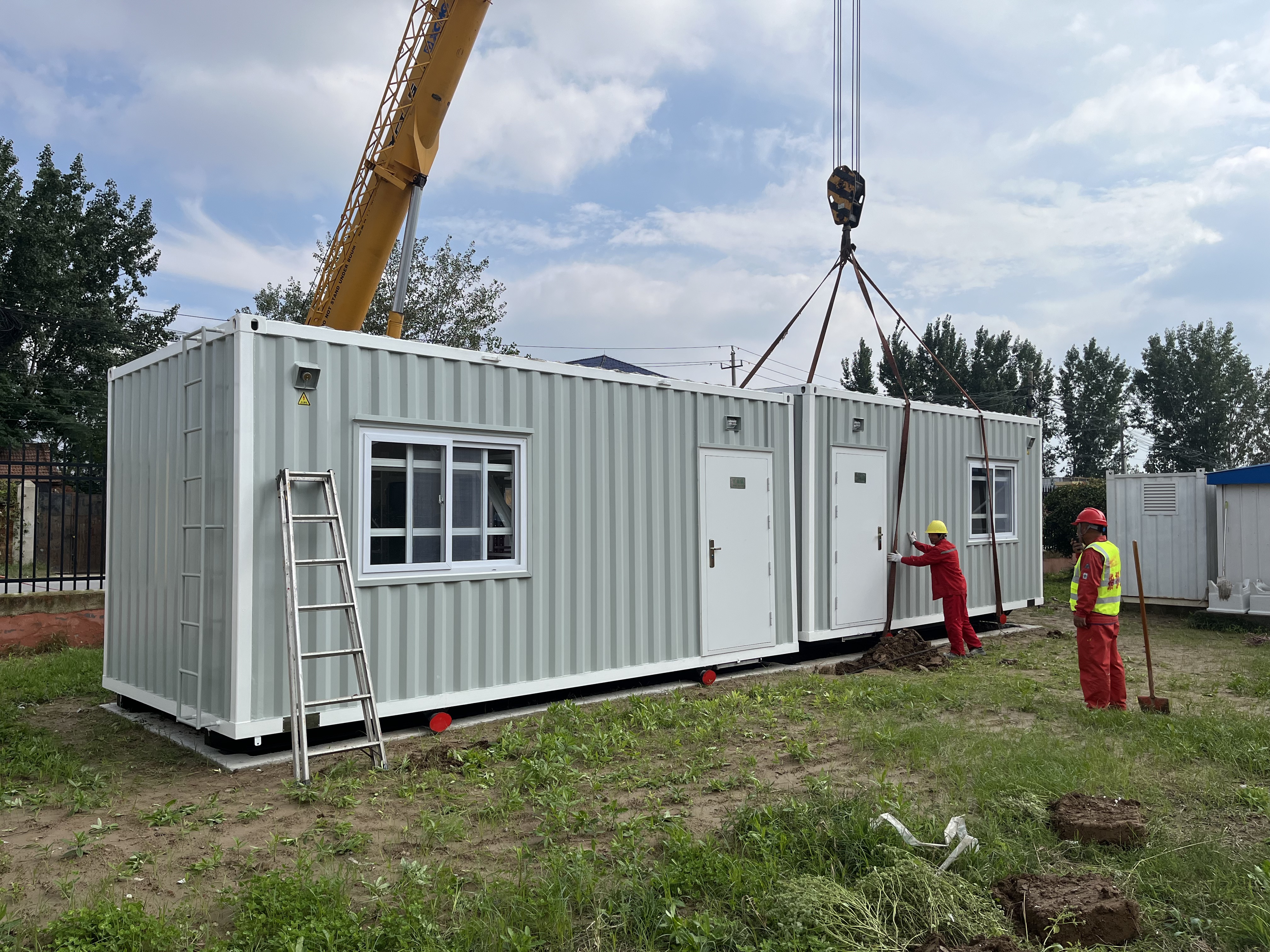 客户定做撬装防爆工具间顺利送达业主现场(图文)